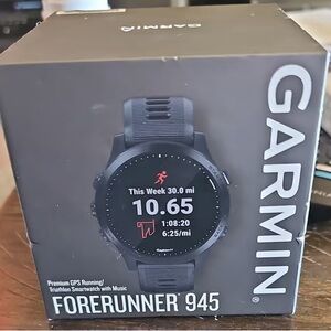 Garmin Forerunner 945 Smartwatch - Black